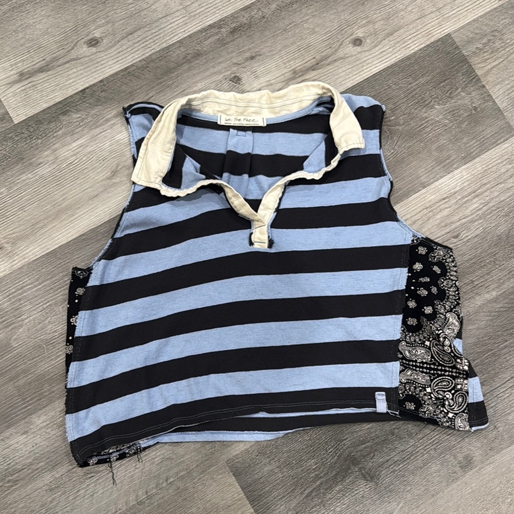 We the Free -  Striped Sleeveless Top